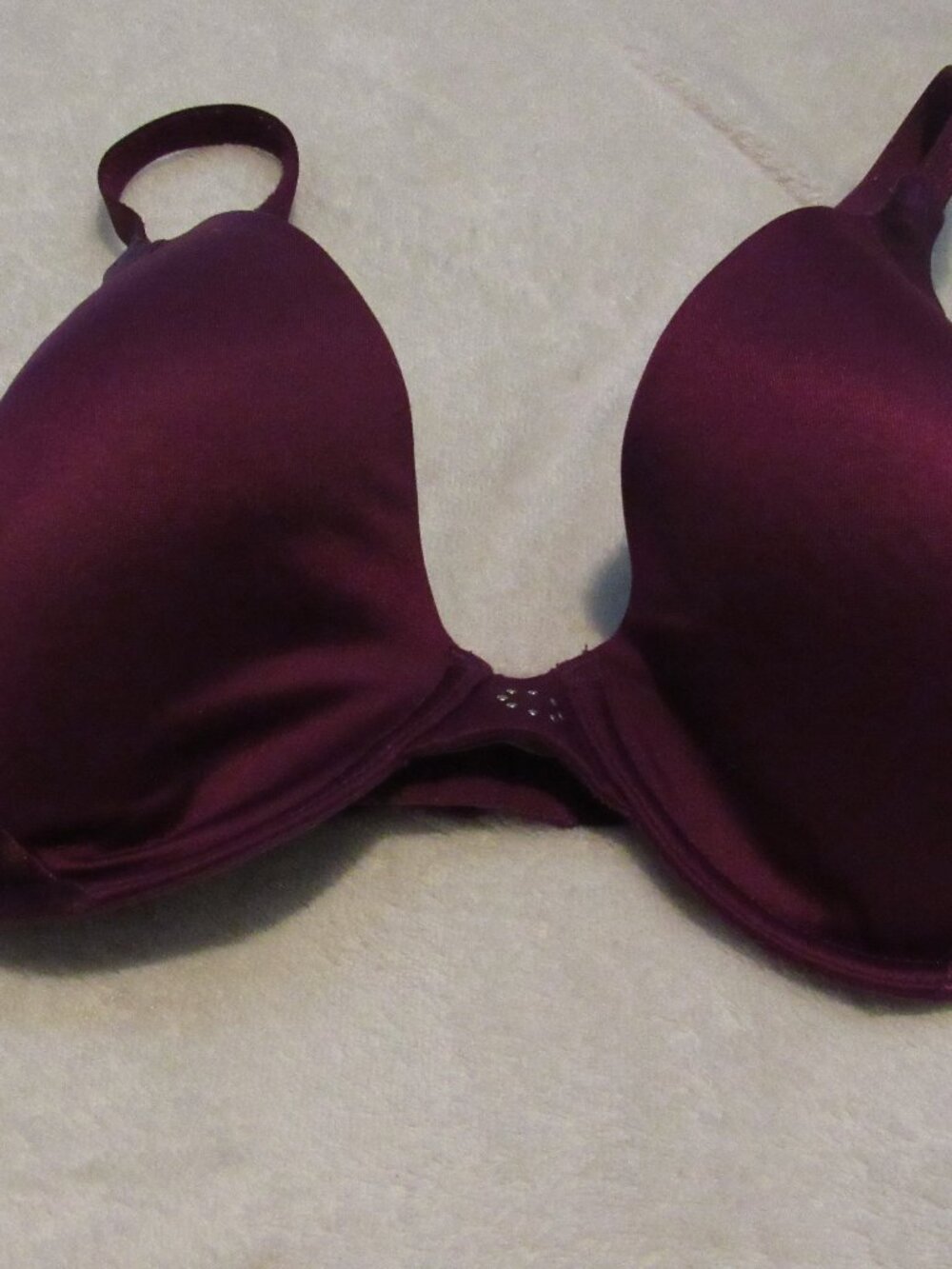 Self Expressions by Maidenform Puple Bra Size 36D USED